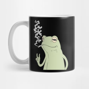 FROG SMOKING Mug